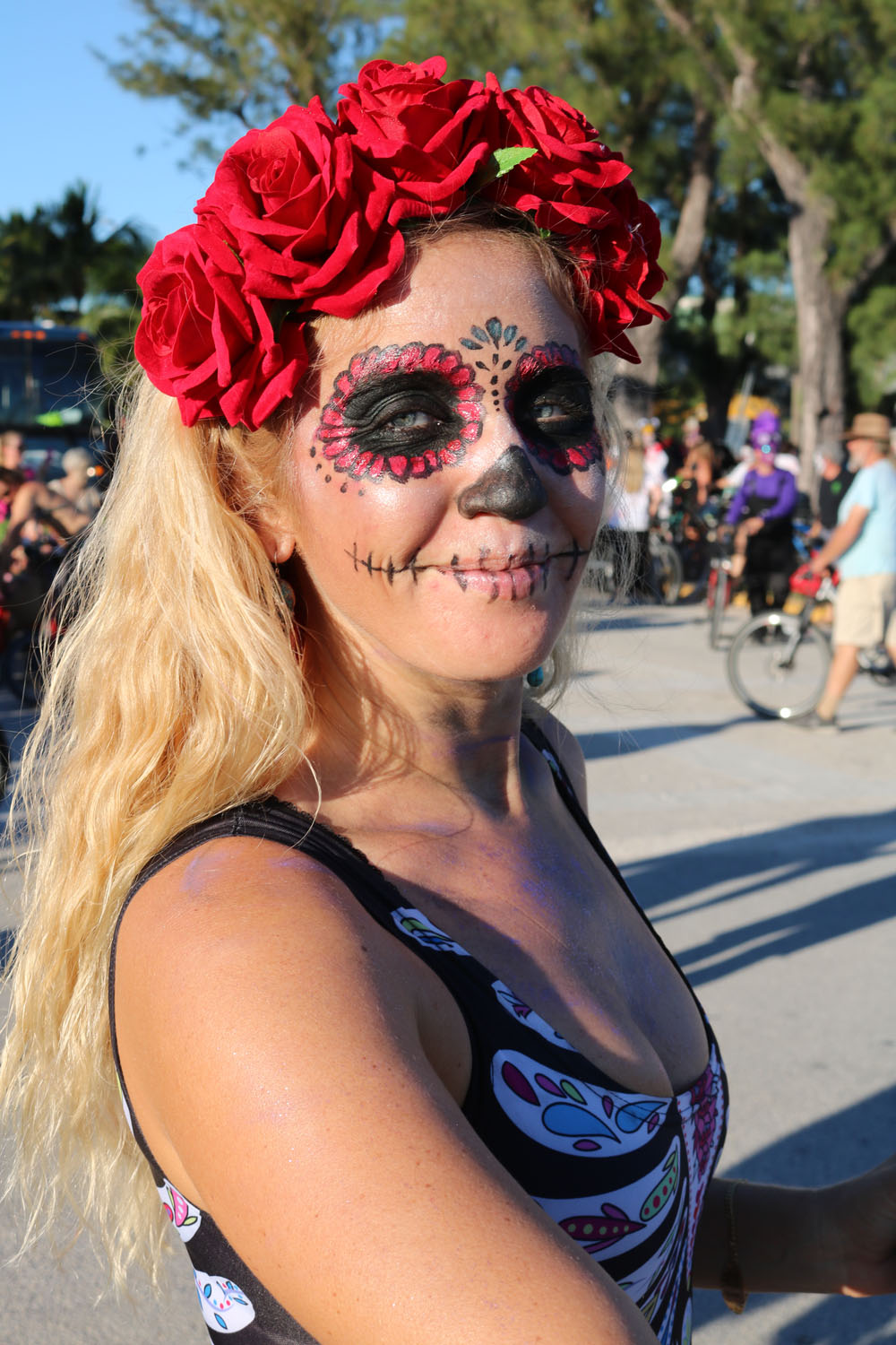 Zombie Bike Ride 2018 photo - Duval Street, Key West